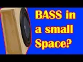 Common Thin Subwoofer Mistakes Bass in a small space