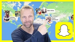 How To Open SnapMap In Snapchat 