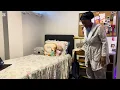 A Very Chaotic Room Rearrangement// FT Amara on FT// How to set up small room aesthetically//