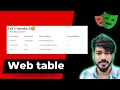 Playwright web table concept Playwright Typescript tutorial - Part 92