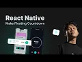 Make Floating Countdown with Modal in React Native
