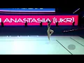 Lagu KURASHVILI Anastasiia (UKR) - 2021 Aerobic Worlds, Baku (AZE) Qualifications Individual Women