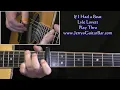 Lyle Lovett If I Had A Boat | Full Performance Play Thru on Guitar
