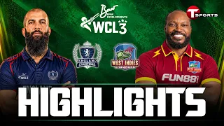 Highlights | England Champions vs West Indies Champions | 8th Match | WCL-2026 | T Sports