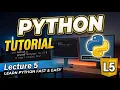 Python Tutorial Part 5