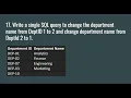 Write a single SQL query to change the column Values