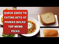 Quick Guide to Eating Keto at Panera Bread Top Menu Picks
