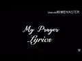 CalledOut Music - My Prayer Yahweh Lyrics
