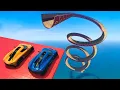 Download Lagu Craziest Sprial Slide Race in GTA 5 Online 
