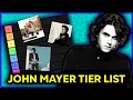 JOHN MAYER TIER LIST