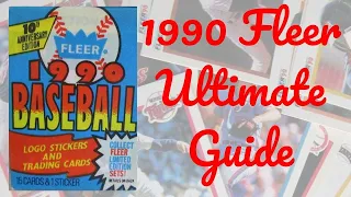1990 Fleer Baseball Cards - The Ultimate Guide