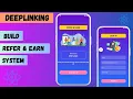 Build Refer Earn System with Deep Linking in React Native