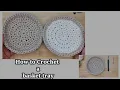 How to Crochet a Basket Tray Quick n Easy