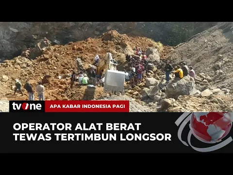 NAHAS! Seorang Operator Alat Berat Tewas Tertimbun Galian Pasir