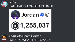 Buying A VERIFIED Roblox Account From A Scam Server Then Telling Them I Actually Got It