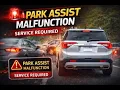 How to Fix Rear Parking Assist Blind Spot Radar - GMC Acadia 2017 2023