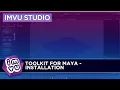 IMVU Studio Toolkit for Maya - Installation