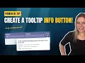 Create an Info Button that shows a Tooltip in Power BI