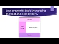 8 2 HTML Layout use css float and clear