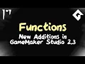 Functions - GameMaker Tutorial
