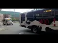 MOOver buses leaving depot at Brattleboro