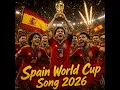 Spain World Cup Song 2026