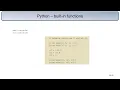 Python concatenation operators etc