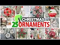 25 BEST DIY Holiday Ornaments Beginner friendly Dollar Tree Christmas 2025