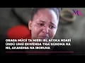 Lagu Oraga müciì ta mieri iri, acoka ndarì ùndù ungì ekwenda tiga gùkoma na nii,  akandiga na iroruha