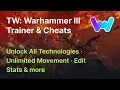 Total War Warhammer III Trainer Cheats Edit Money Edit Glory Edit Devotion 16 More
