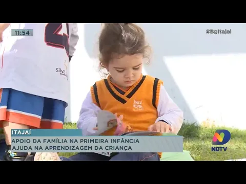Apoio da família na primeira infância ajuda aprendizagem da criança