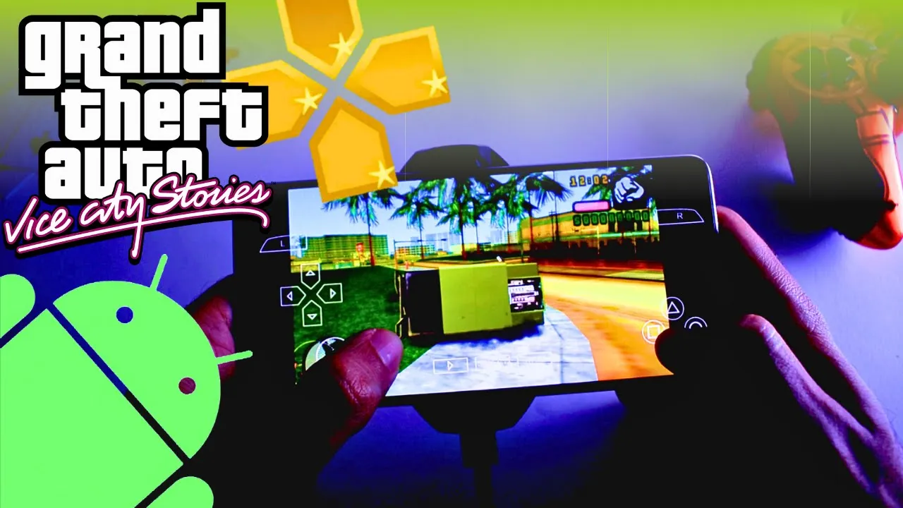 Grand Theft Auto: Vice City Stories Gameplay Android - PPSSPP Gold - PSP Emulator Android