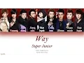 Download Lagu Super Junior (スーパージュニア) – Way (Color Coded Lyrics) [Kanji/Rom/Eng]