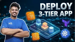 Deploy a 3-Tier App on AWS EKS using Terraform Full DevOps Project Step-by-Step