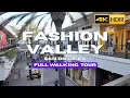 4K Fashion Valley Mall San Diego Luxury Shopping Walking Tour