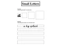 Handwriting Printable Sheets