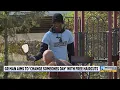Free cuts Man transforms Grand Rapids Heartside Park into barbershop