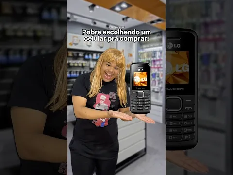 Pobre escolhendo um celular pra comprar - Gugu Amaral #shorts