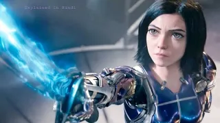 alita battle angl 2019 explained in hindi action sci fi film summarized story explain in hindi
