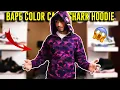 IS A PURPLE BAPE CAMO SHARK HOODIE WITH IT WINTER OUTFIT IDEAS