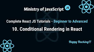React JS Tutorials Master Conditional Rendering in React React JS From Beginner to Advanced