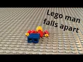 Lego man falls apart