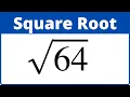 Square Root of 64