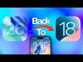 Download Lagu How To Downgrade From iOS 26 BACK To iOS 18