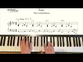 EASY piano solo by The Commodores - Piano Accompaniment Cover with sheet music