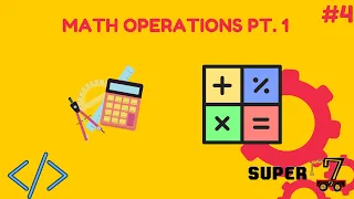 JAVA Programming Series Episode 4 Math Operators Pt 1