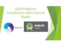 Step by step Appium Setup with Android Studio