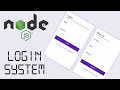 Node Js Login System
