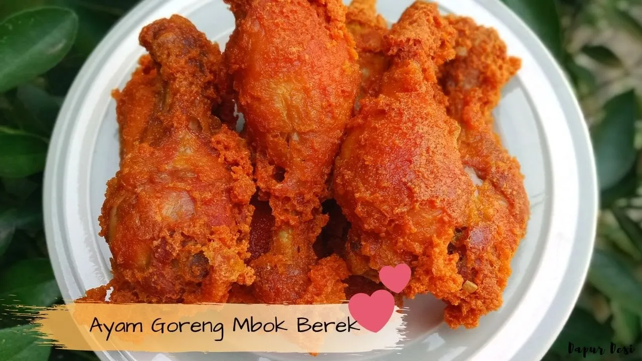 Ayam Goreng Kremes Ala Rumah Makan Mbok Berek, Mantul !. 