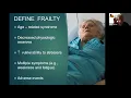 Webinar Series - Frailty and Active Life Expectancy